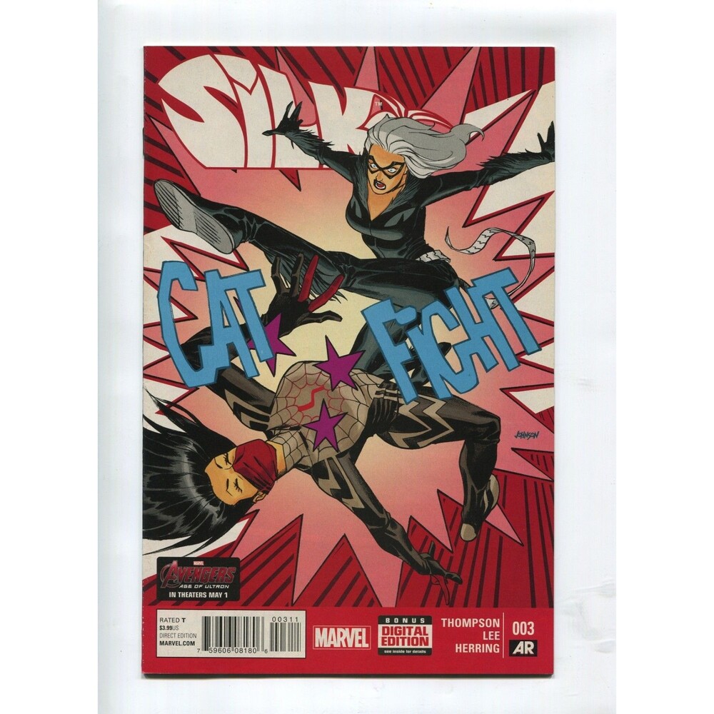 Silk # 3 Comic Book Marvel 2015 Robbie Thompson Stacey Lee David Johnson